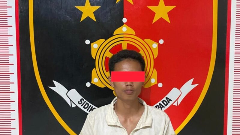 Tertangkap Tangan Curi Buah Kelapa Sawit, Satreskrim Polres Musi Rawas Ringkus Remaja Asal Ciptodadi 